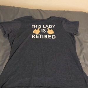 Ladies Retired T-shirt